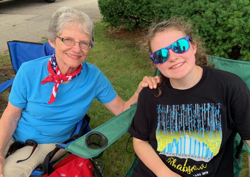 Grandma with Grandchild